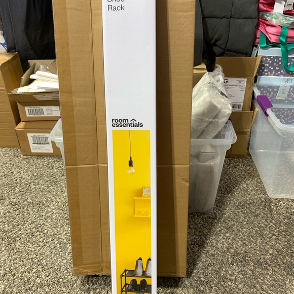 Shoe Rack - Gray Two-Tier - Room Essentials - Picture 2 of 4